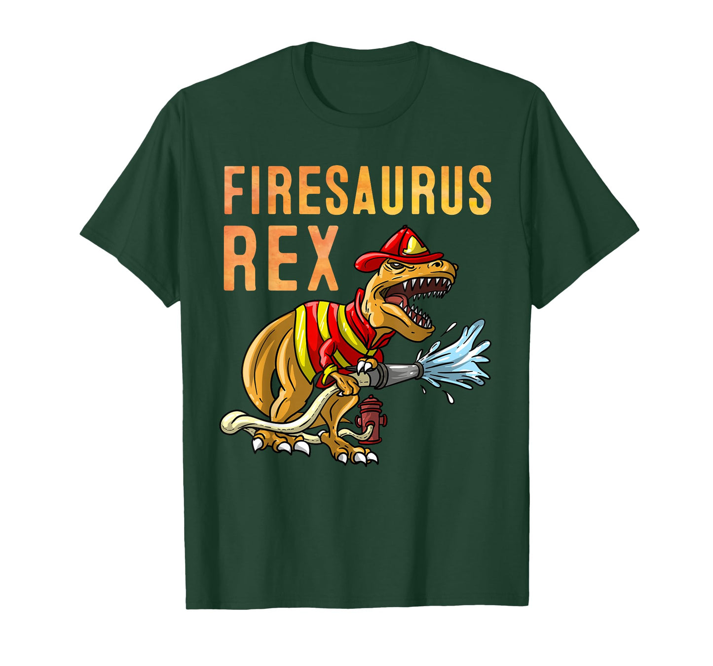 Funny Firefighter Art for Kids Toddlers Fireman Firefighter T-Shirt