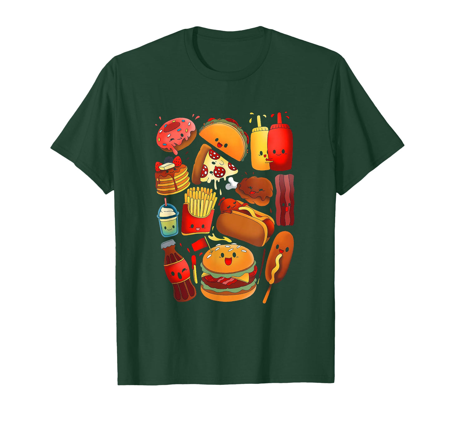 Funny fast food - Fastfood Graphic kawaii T-Shirt