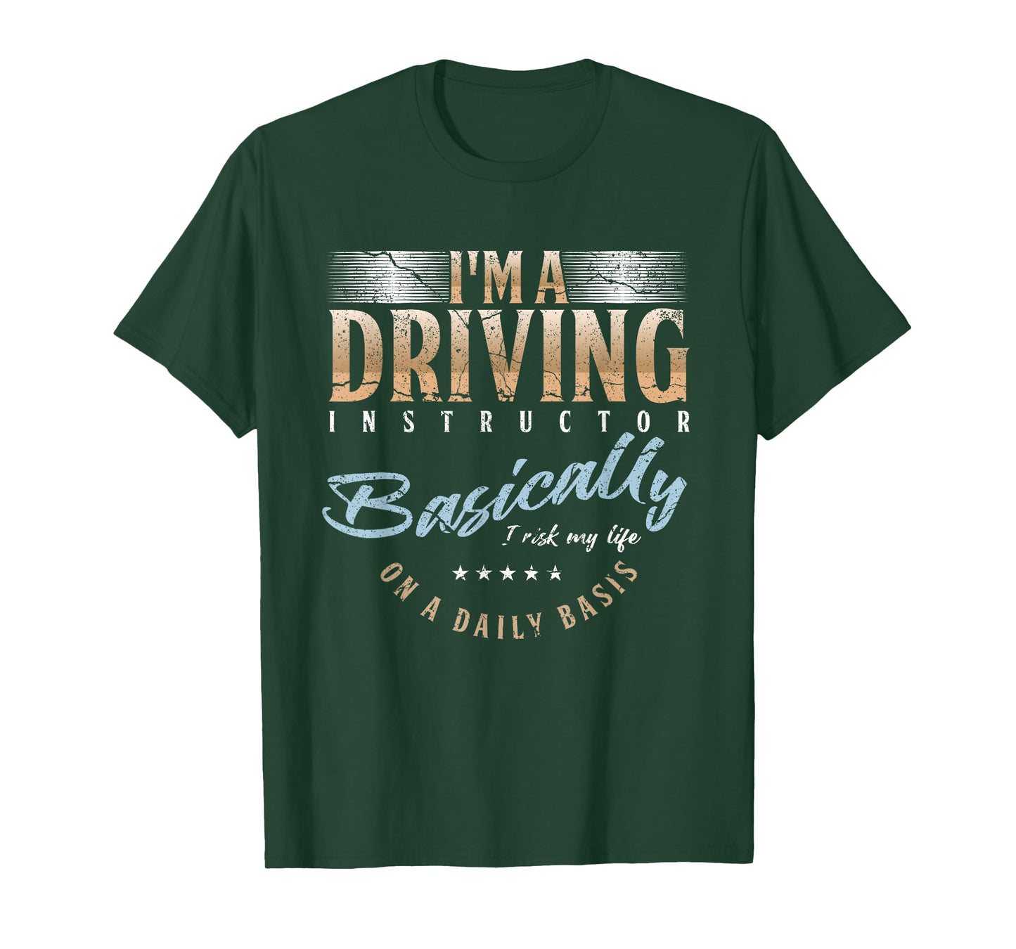 Driving Instructor Teacher Lesson School Driver´s License T-Shirt