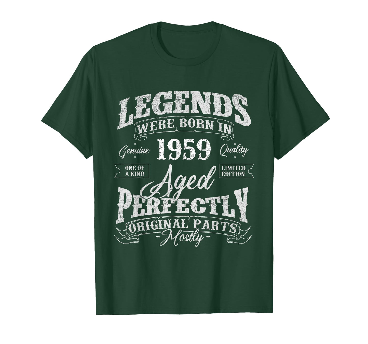 Legends Were Born In 1959 Year Of Birth Birthday T-Shirt