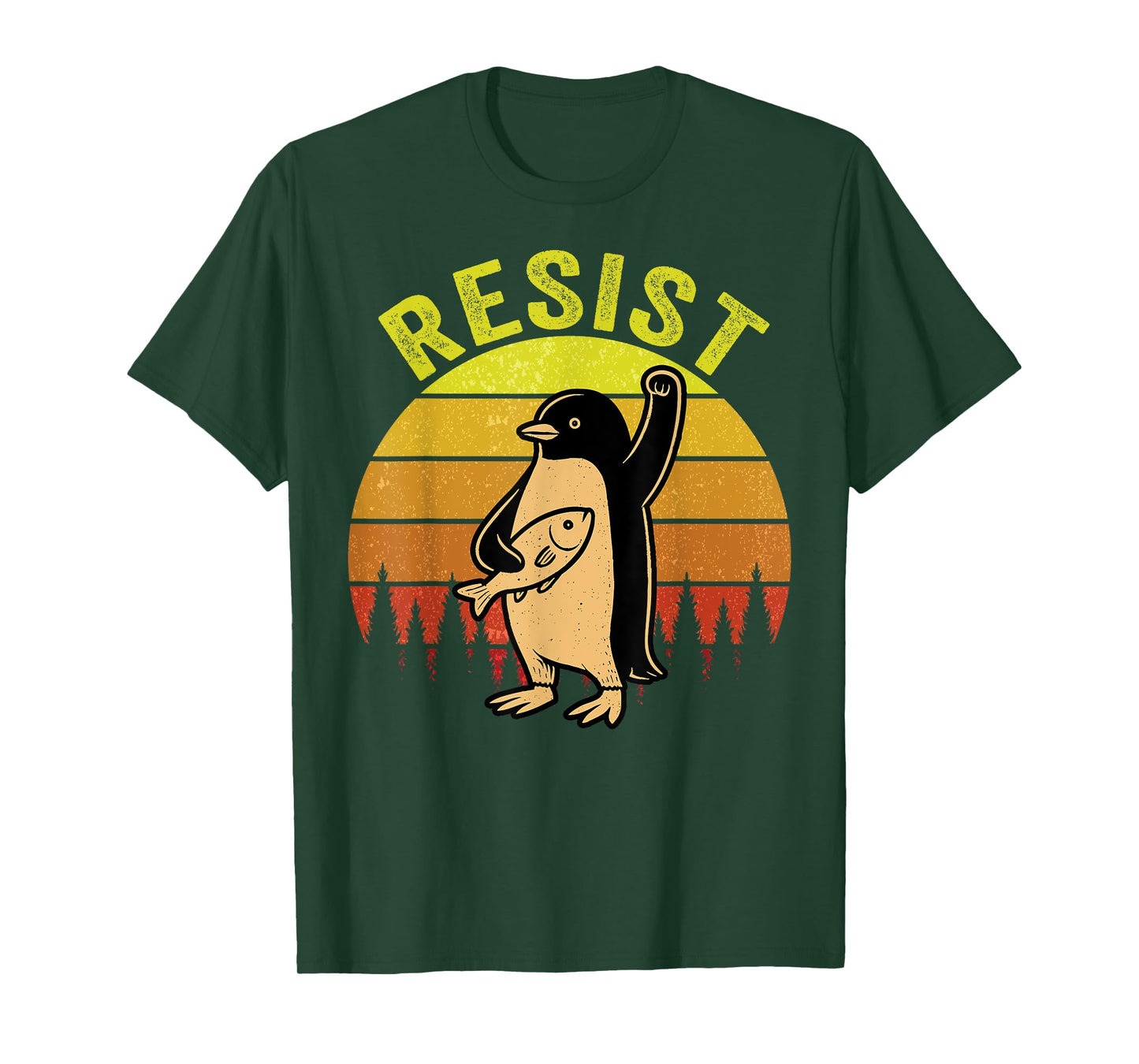 Vintage Resist Penguin Meme For Women & Men T-Shirt