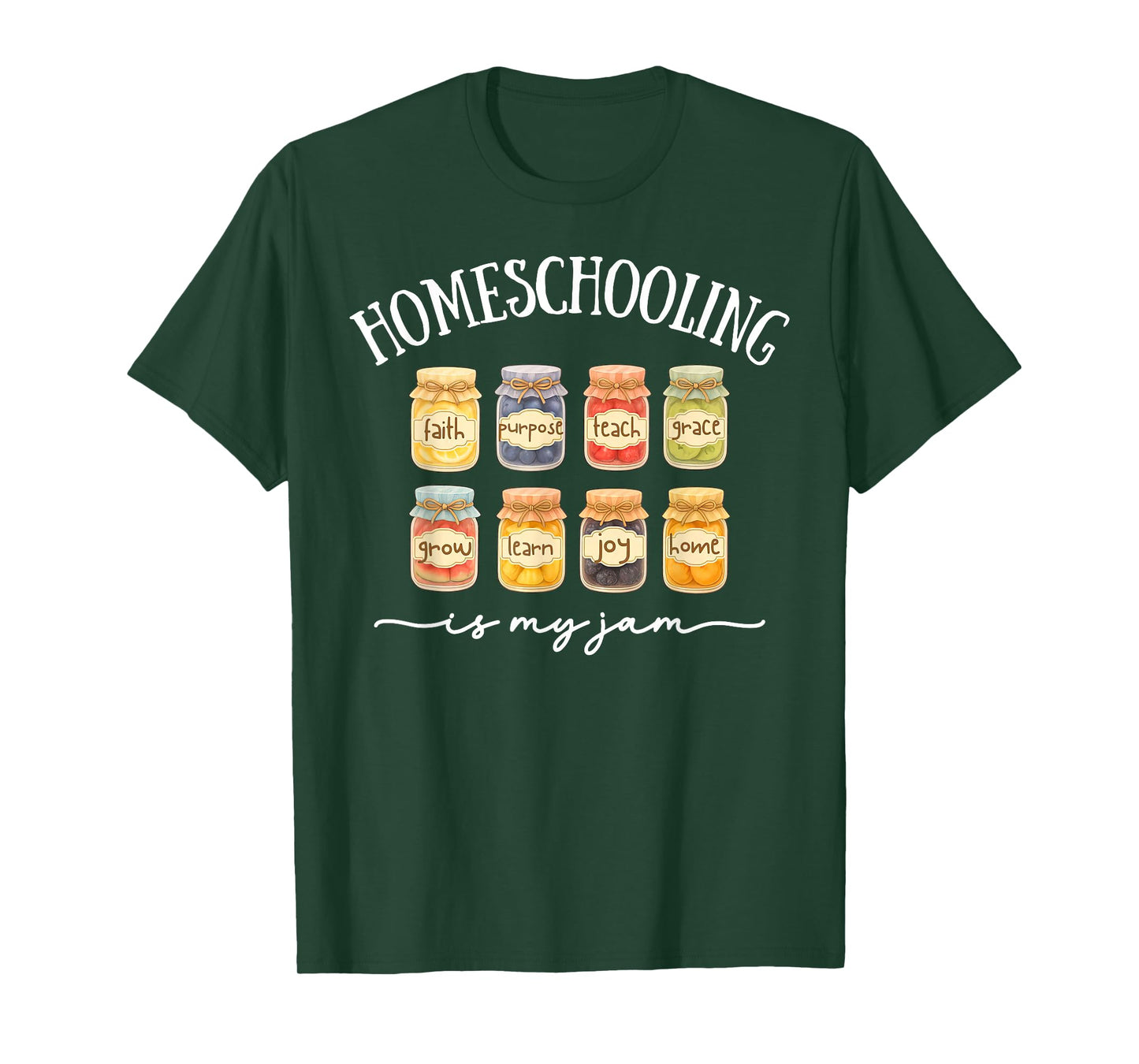 Homeschooling is My Jam Homeschool Mama Homeschooler Dad Mom T-Shirt