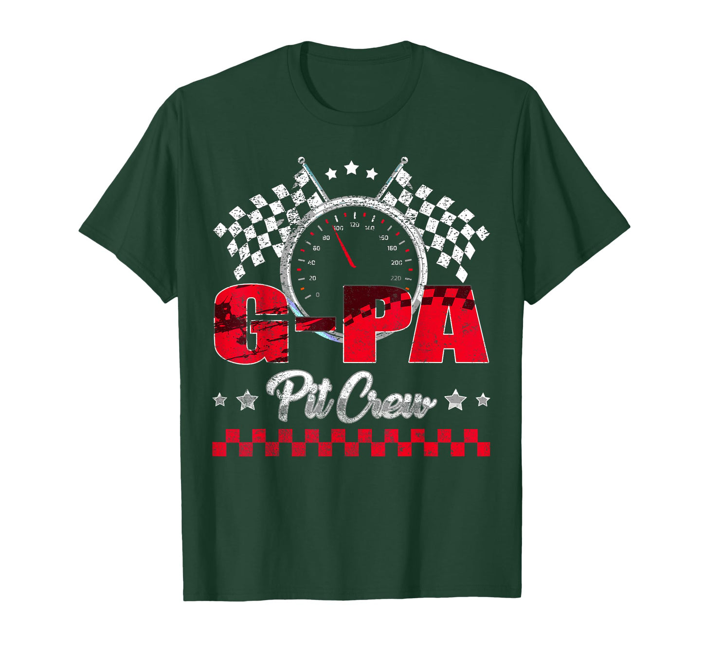 Race Car Birthday Party Racing Family G-pa Pit Crew T-Shirt