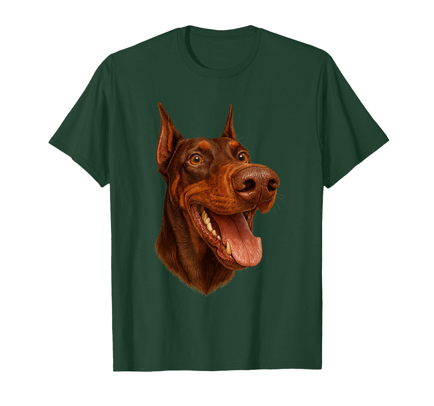 Doberman, Dog Lover, for Men Women, Dog Mom, red Doberman T-Shirt