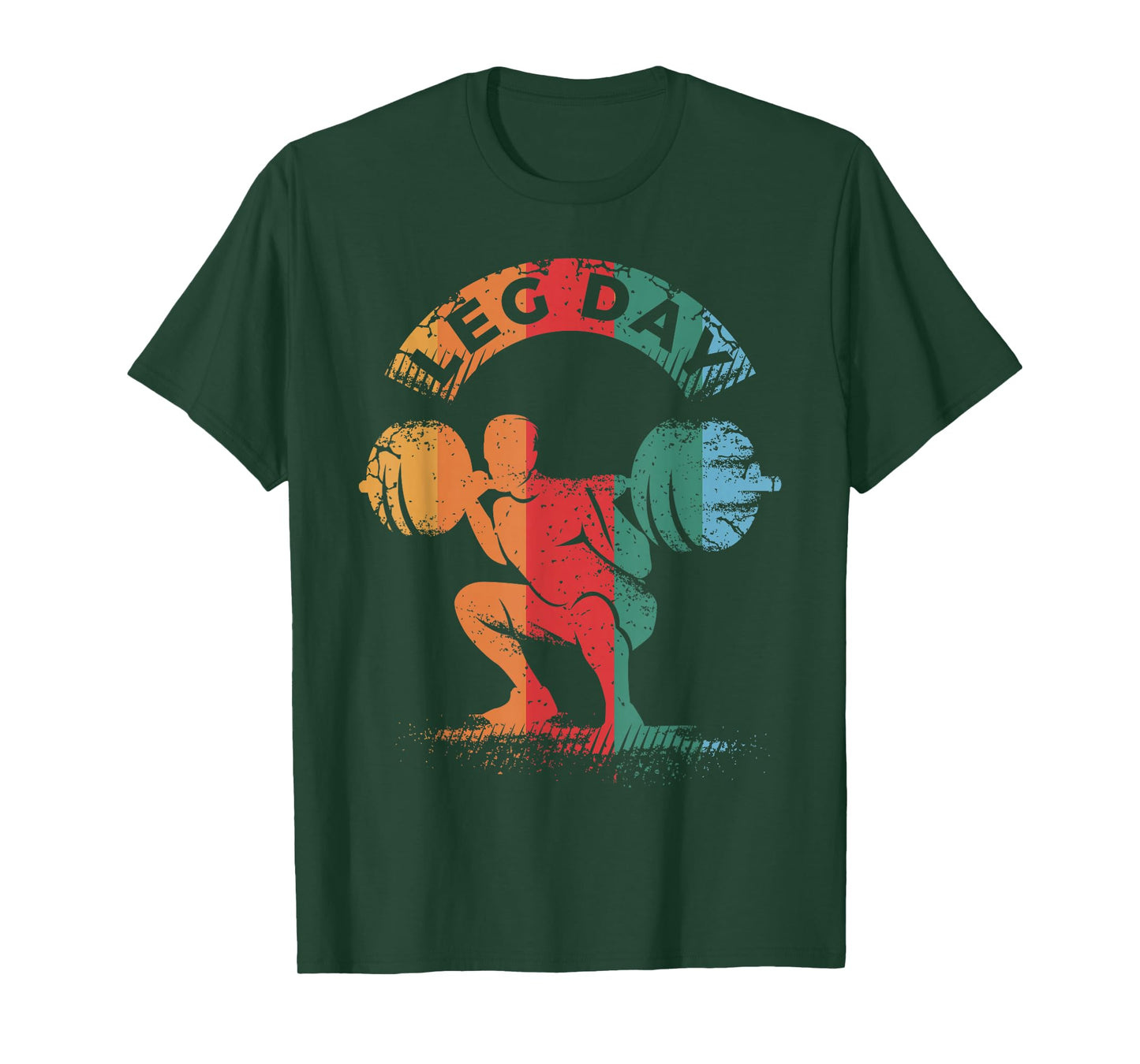 Shredding Gym Graphic for Athletic Men Leg Day Fitness T-Shirt