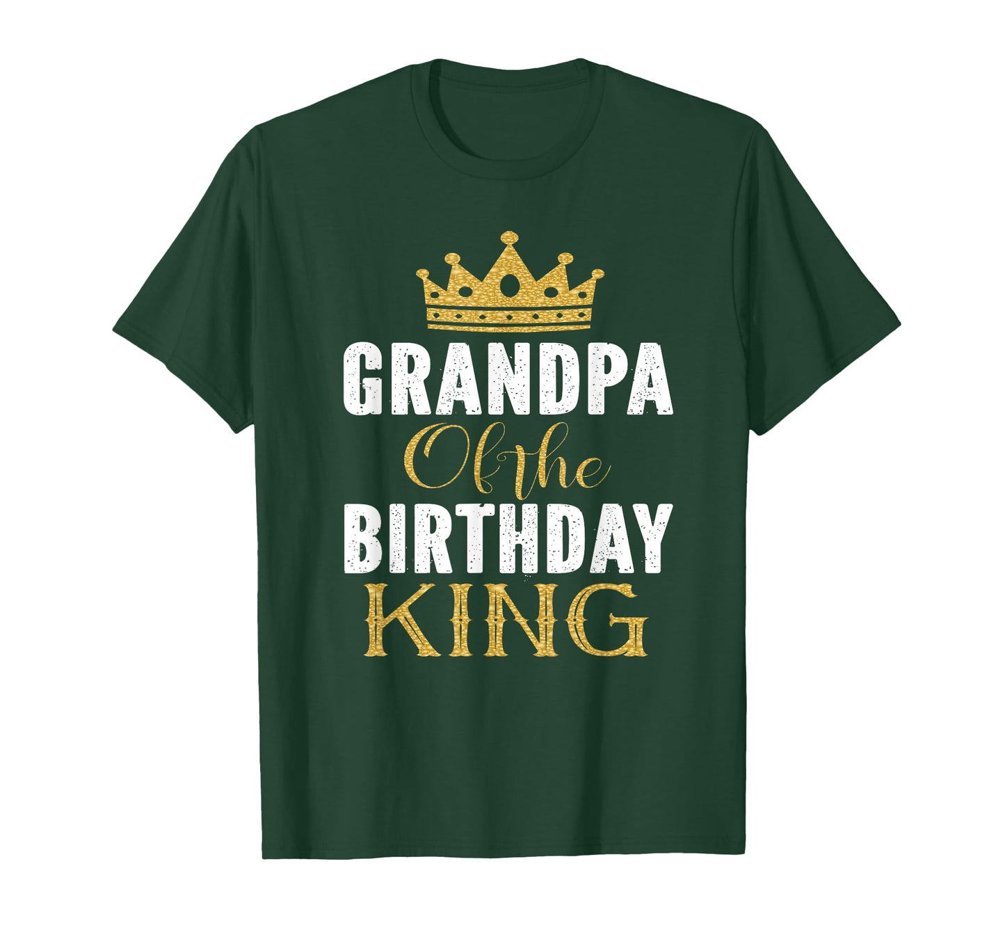Grandpa Of The Birthday King Boys Bday Party Gift For Him T-Shirt