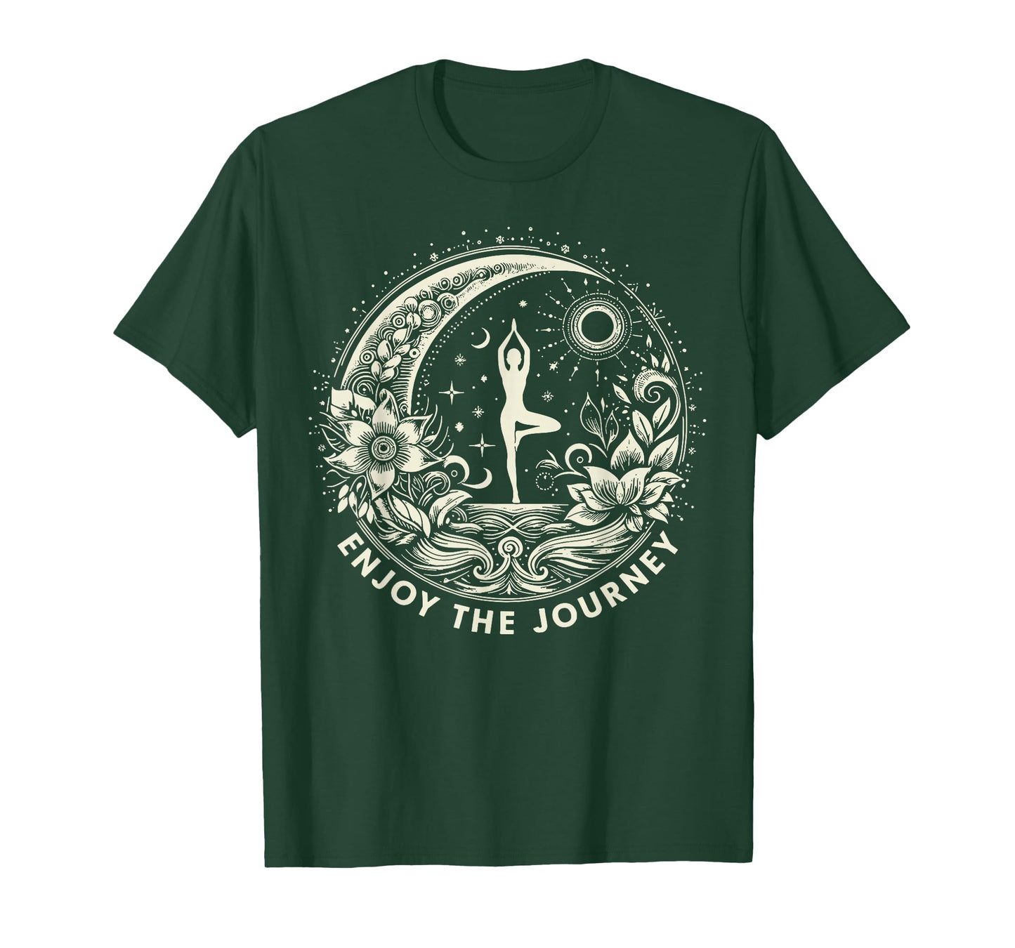 Yoga Enjoy The Journey T-Shirt