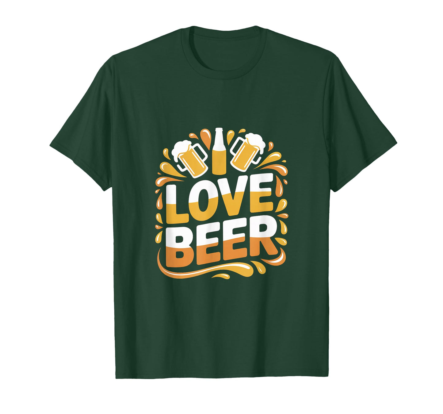 Love Beer Foam Mug Pint Enthusiast Fun T-Shirt