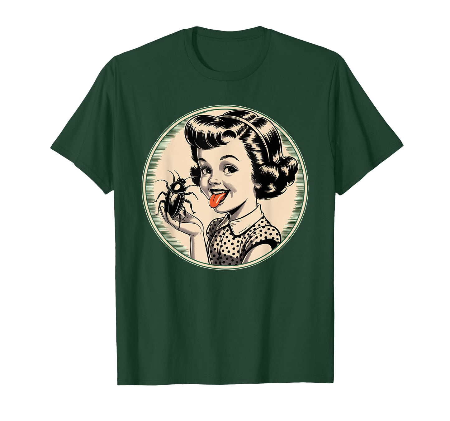 Dark Humor Vintage Retro Funny Classic - Bug Licker T-Shirt