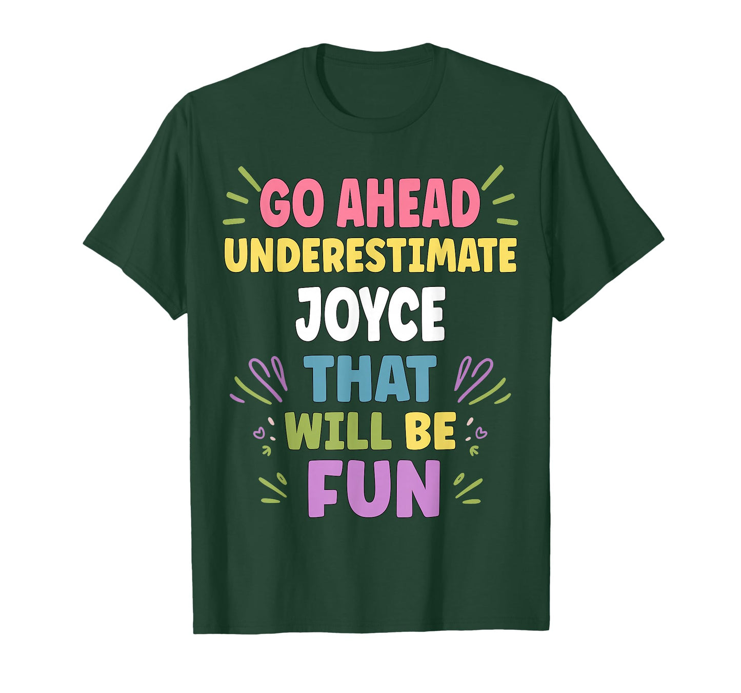 Joyce Personalized Women's Gift Custom Joyce T-Shirt
