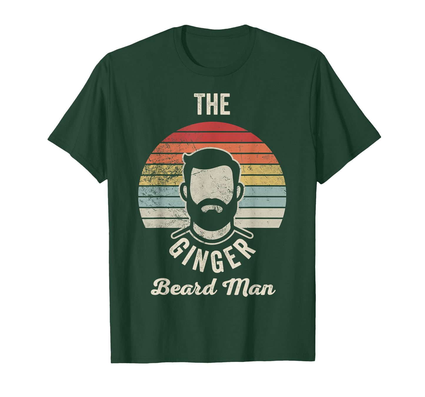 The Ginger Beard Man Vintage Humor T-Shirt