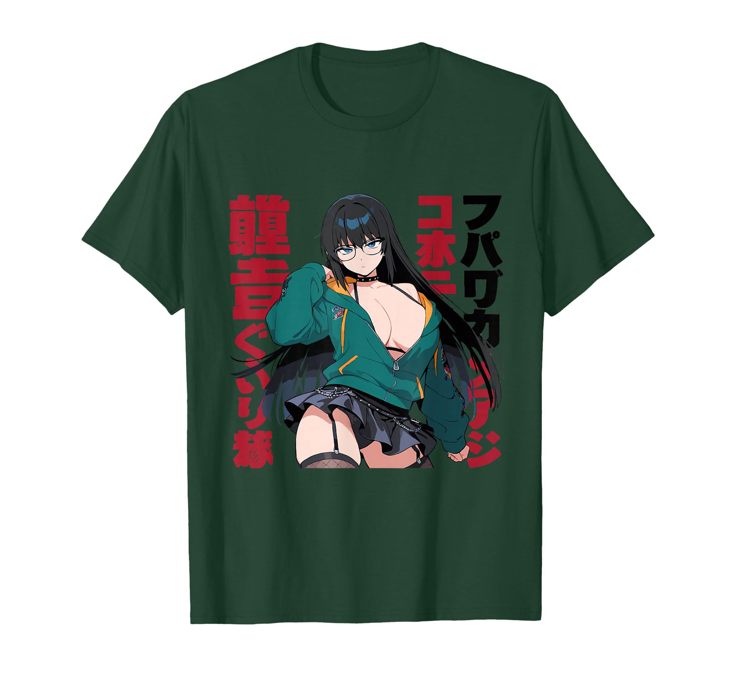 Waifu Sexy Anime Girl Model Cover Page Japanese Style T-Shirt