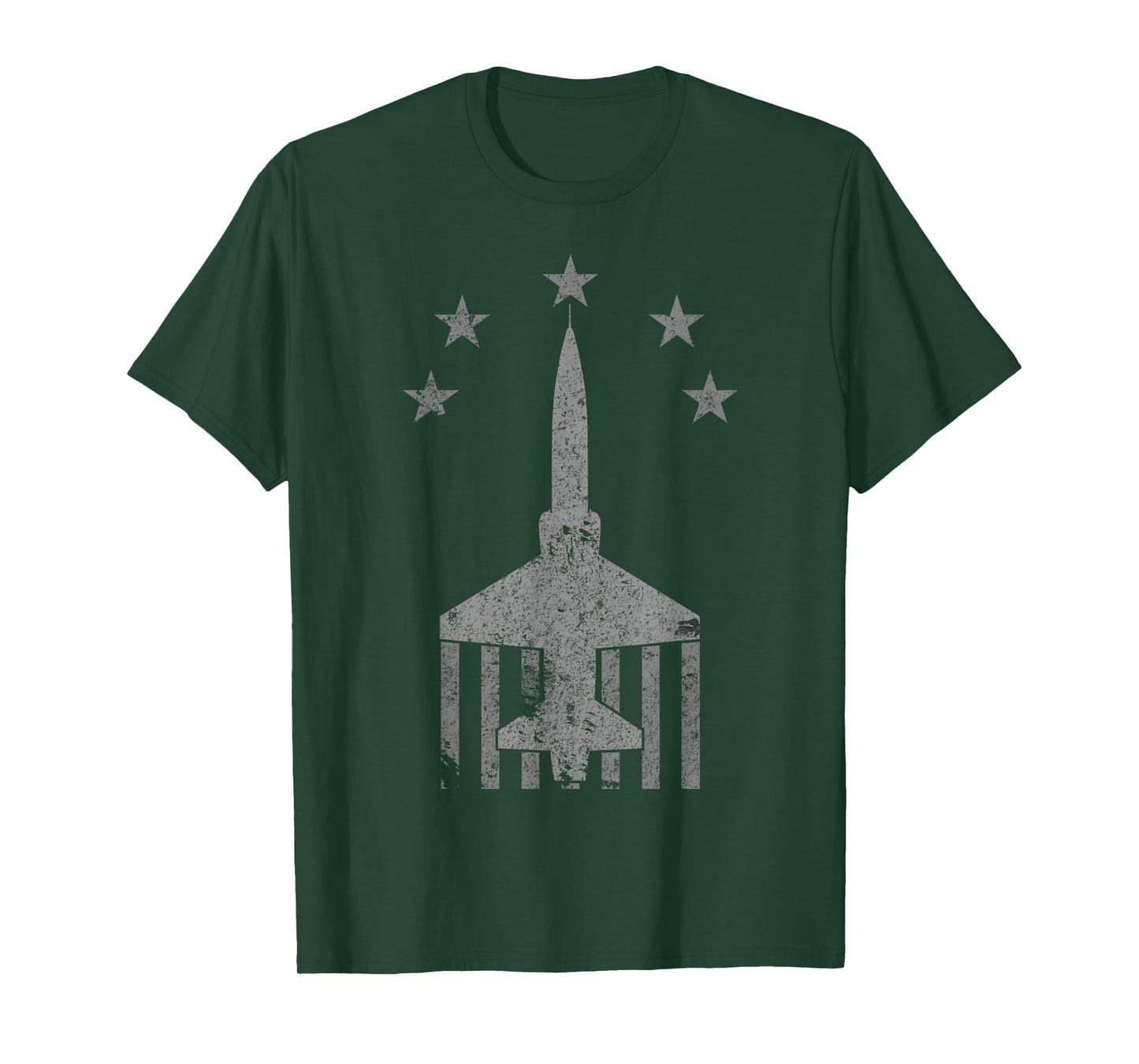 T-38 Talon Jet Trainer Airplane Vintage Stars & Bars T-shirt T-Shirt