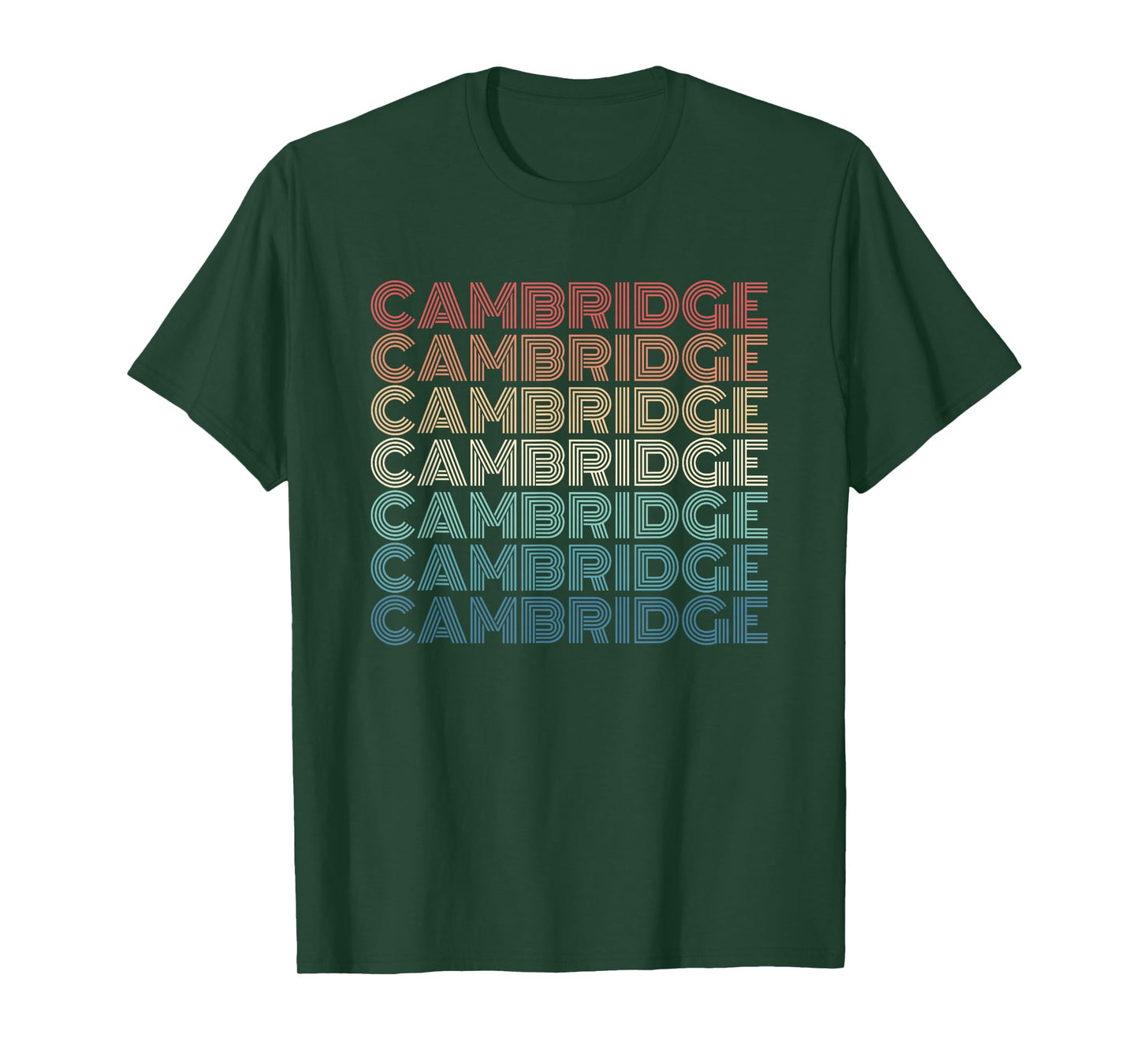 Retro Cambridge England T-Shirt