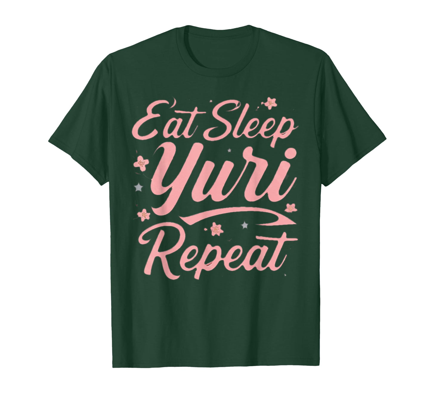 Eat Sleep Yuri Repeat - Yuri Girl's Love Manga T-Shirt