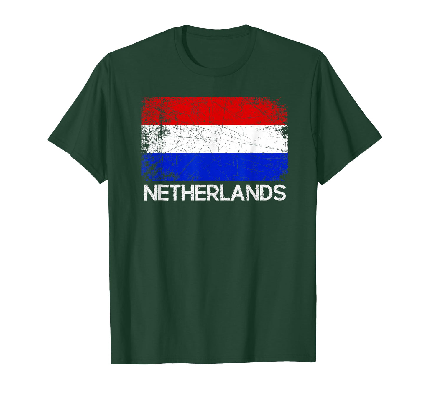 Dutch Flag | Vintage Made In The Netherlands Gift T-Shirt