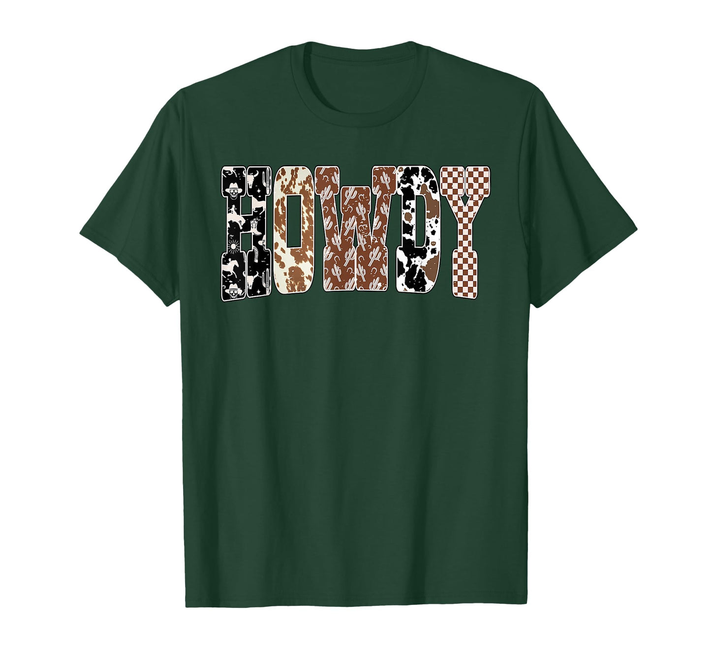 Howdy Southern Western Cow Country Rodeo Cowgirl Cowboy T-Shirt