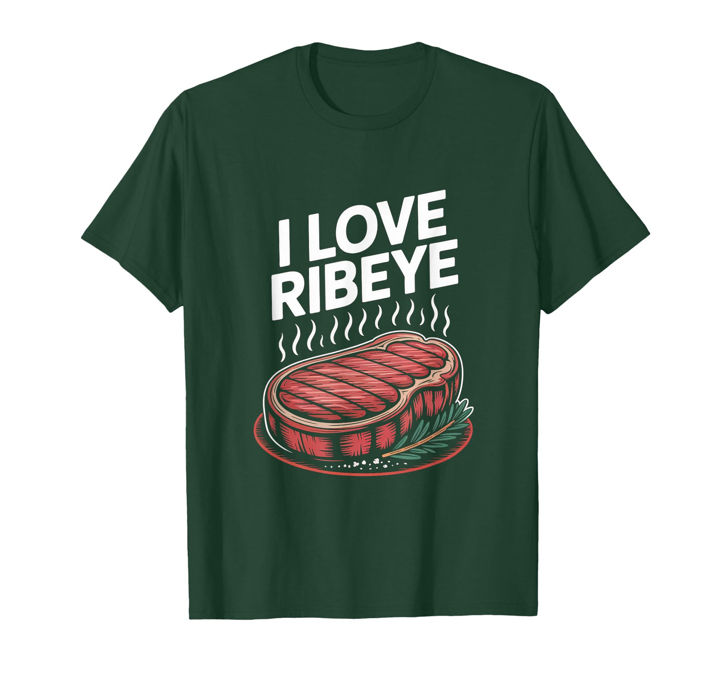 I Love Ribeye Steak Enthusiast Delight T-Shirt