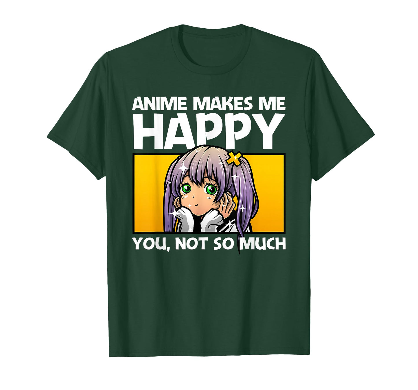 Anime Art for Women Teen Girls Men Anime Merch Anime Lovers T-Shirt Small