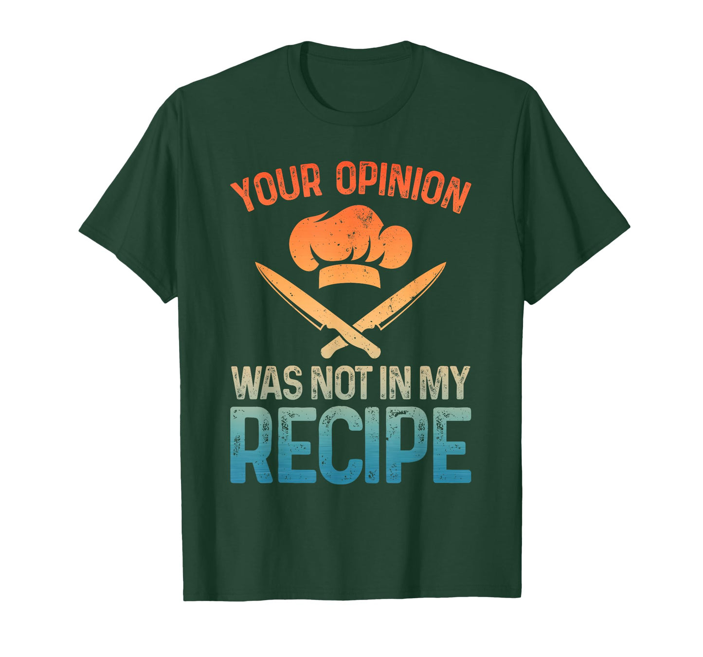 Funny Chef Design for Men Women Cook Cooking Culinary Chef T-Shirt