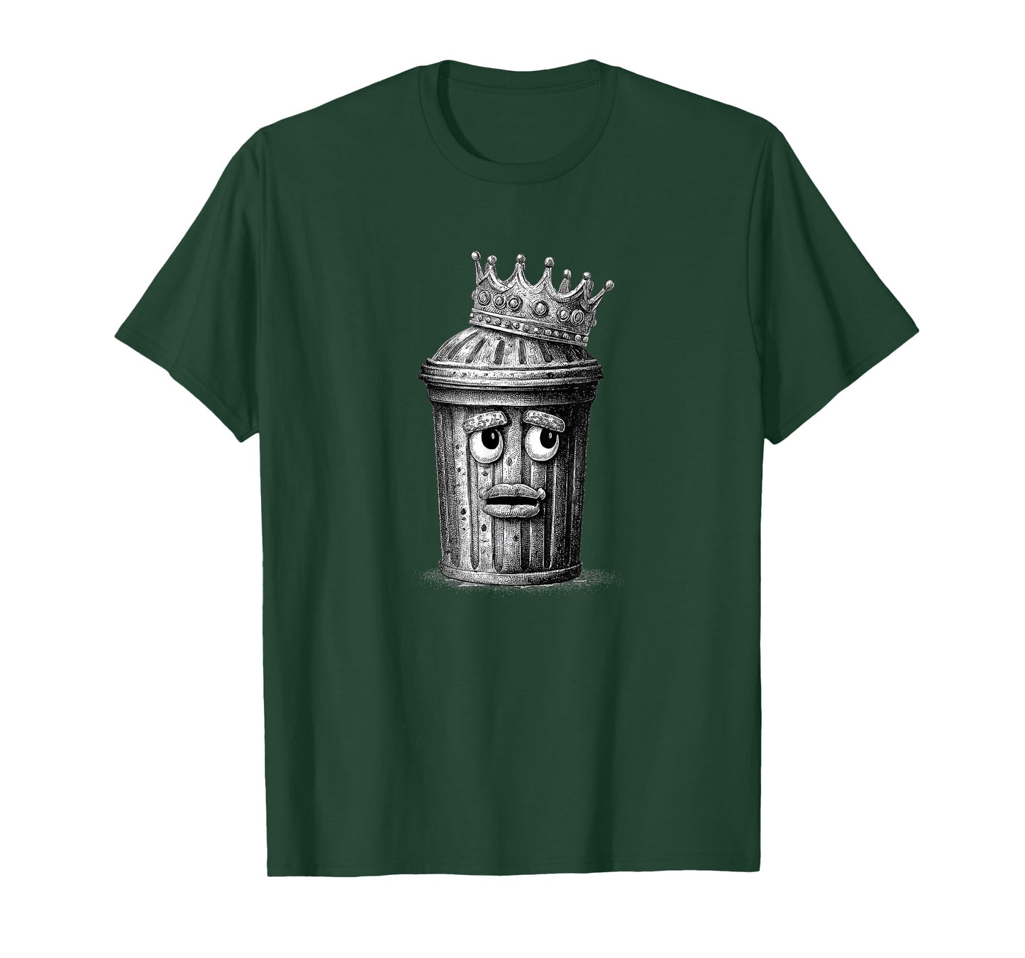 Royal Trash Can with Crown Costume T-Shirt