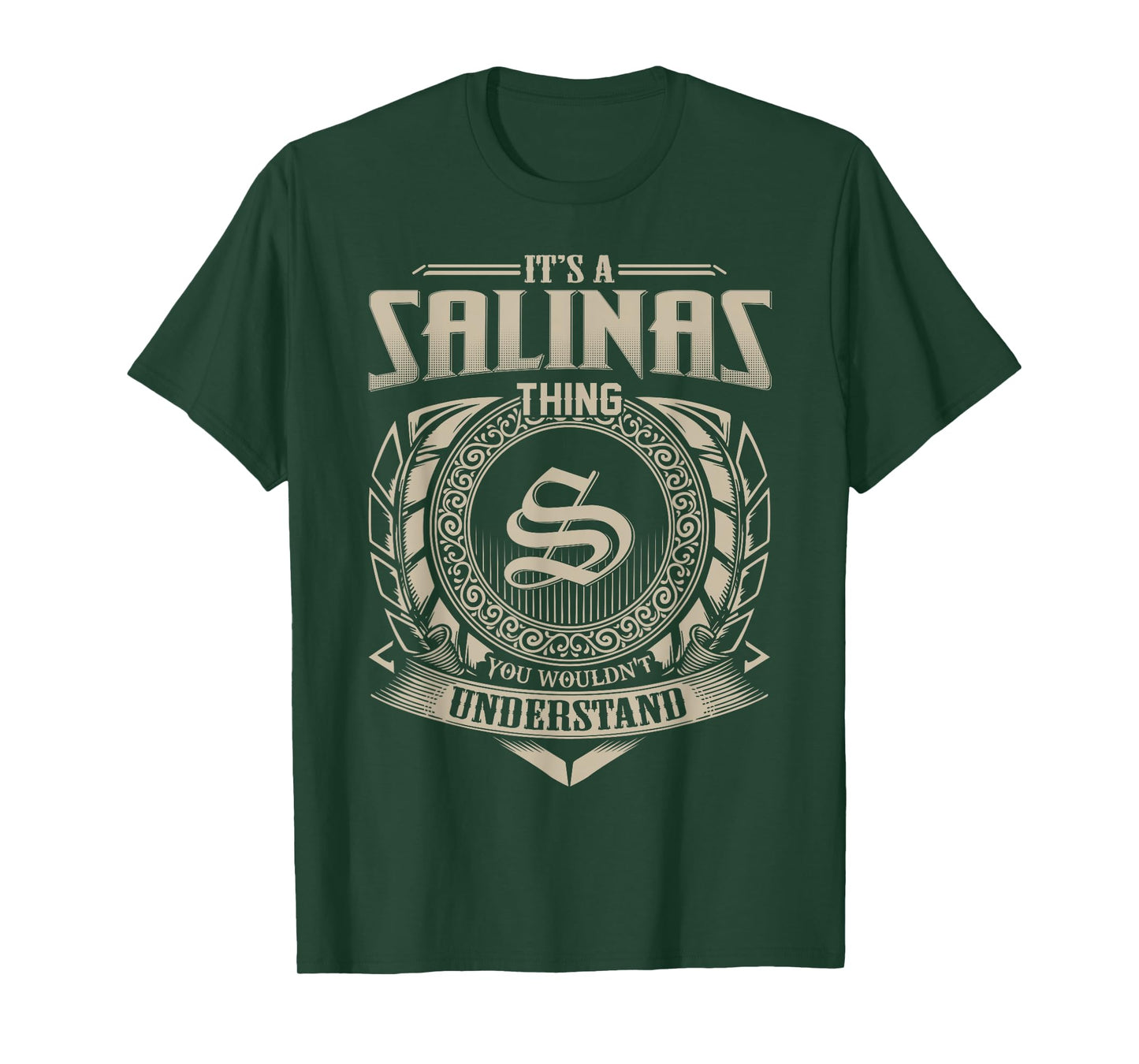It's A SALINAS Thing You Wouldn't Understand Name Vintage T-Shirt