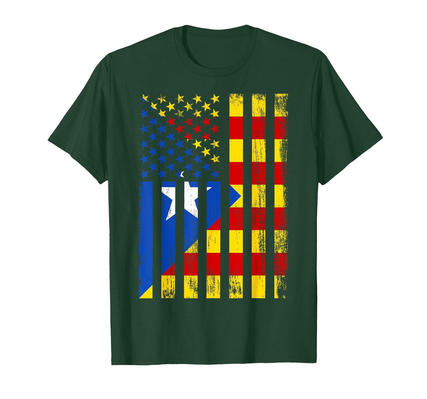 Catalonia & USA T-Shirt