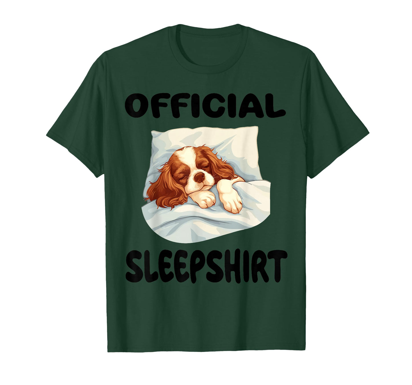Cavalier King Charles Spaniel Dog Official Sleepshirt Pajama T-Shirt