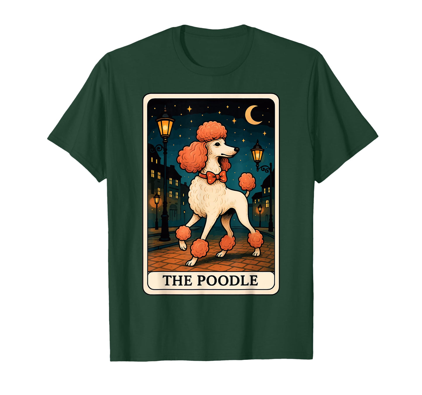 The Poodle Tarot Card T-Shirt