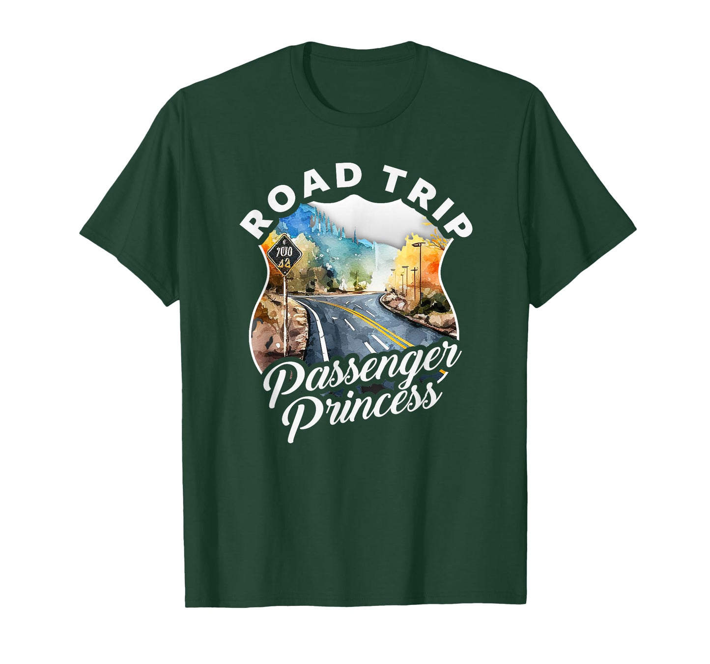 Passenger Princess Road Trip Car Ride T-Shirt
