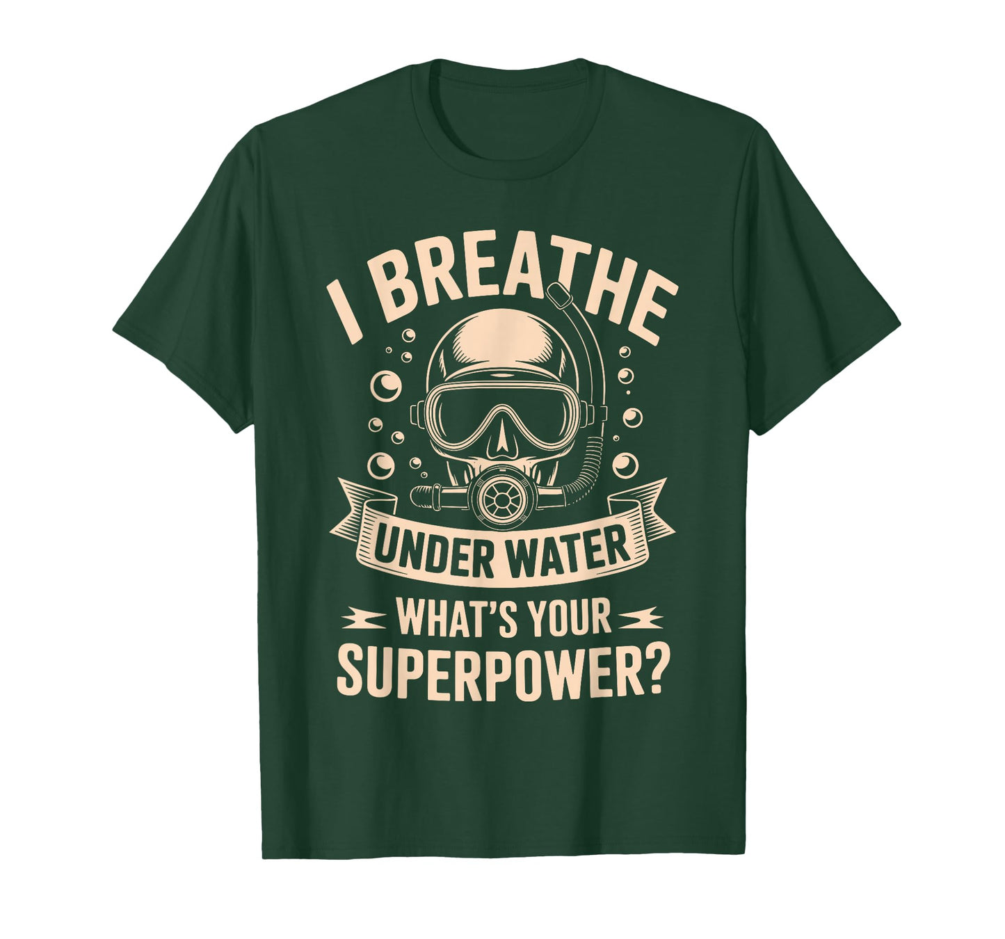 Funny Scuba Diving Art for Men Women Scuba Dive Scuba Diver T-Shirt