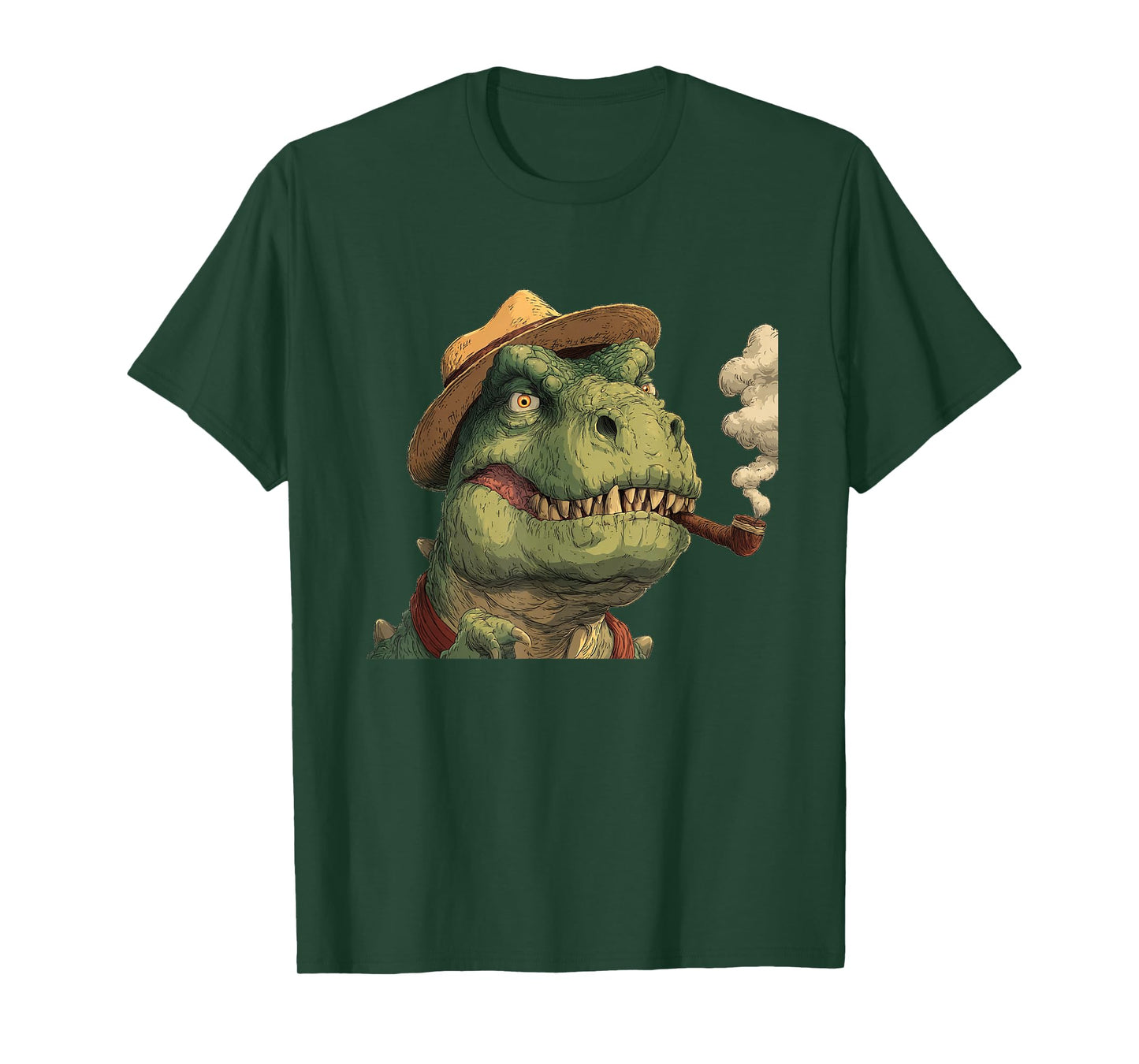 Smoking Dinosaur Loves Cigar Costume T-Shirt