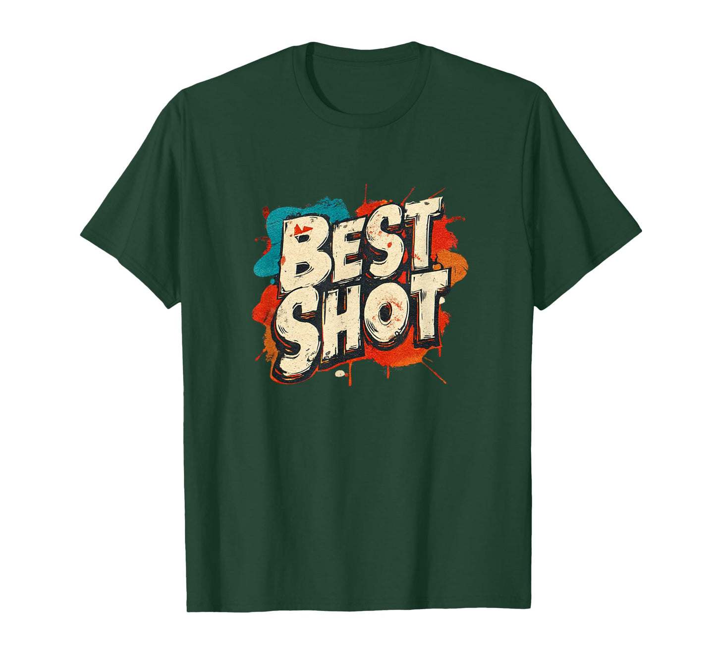 Colorful Best Shot Statement Costume T-Shirt
