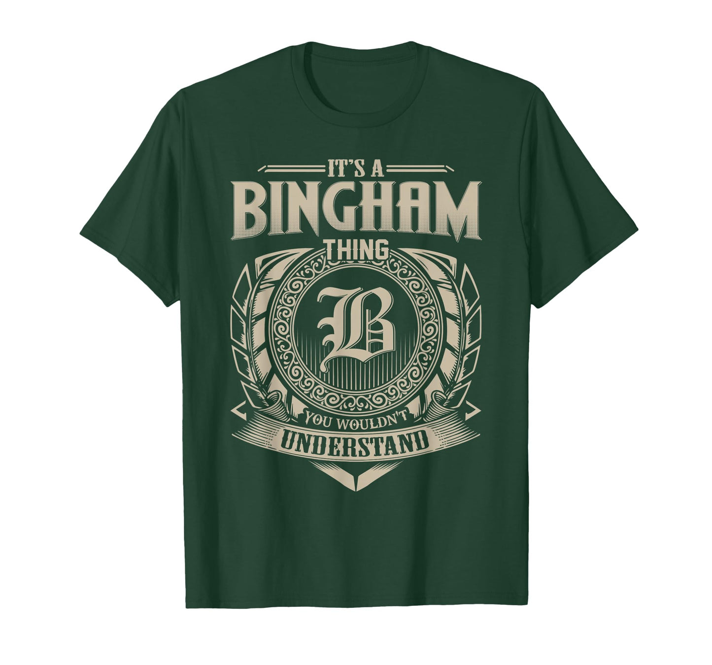 It's A BINGHAM Thing You Wouldn't Understand Name Vintage T-Shirt