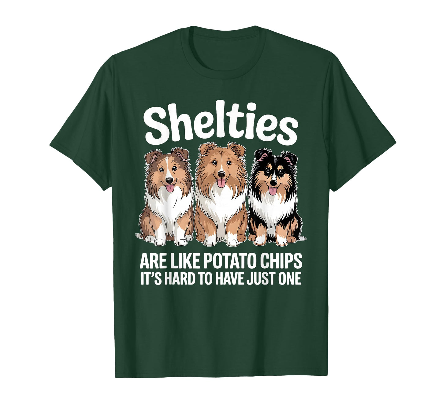 Sheltie Dog Lover Pet Owner Funny Herding Shetland Sheepdog T-Shirt