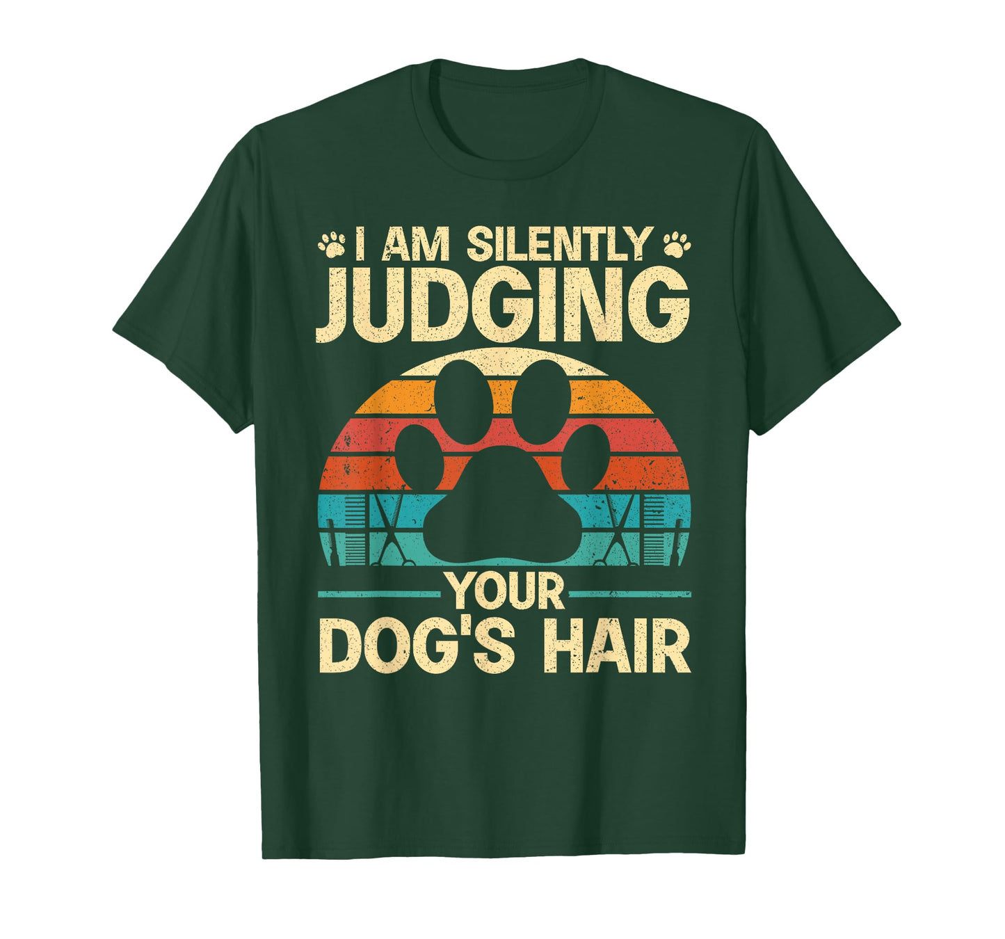 Cool Dog Groomer Art for Men Women Dog Grooming Pet Groomer T-Shirt