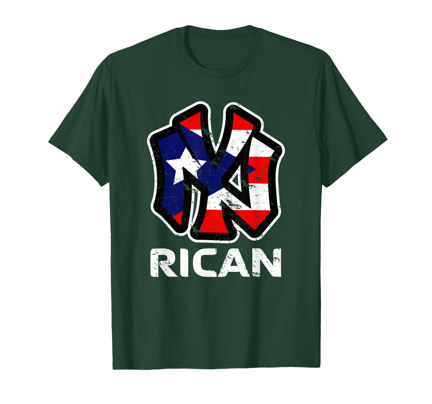 Proud Nuyorican Puerto Rico T-Shirt