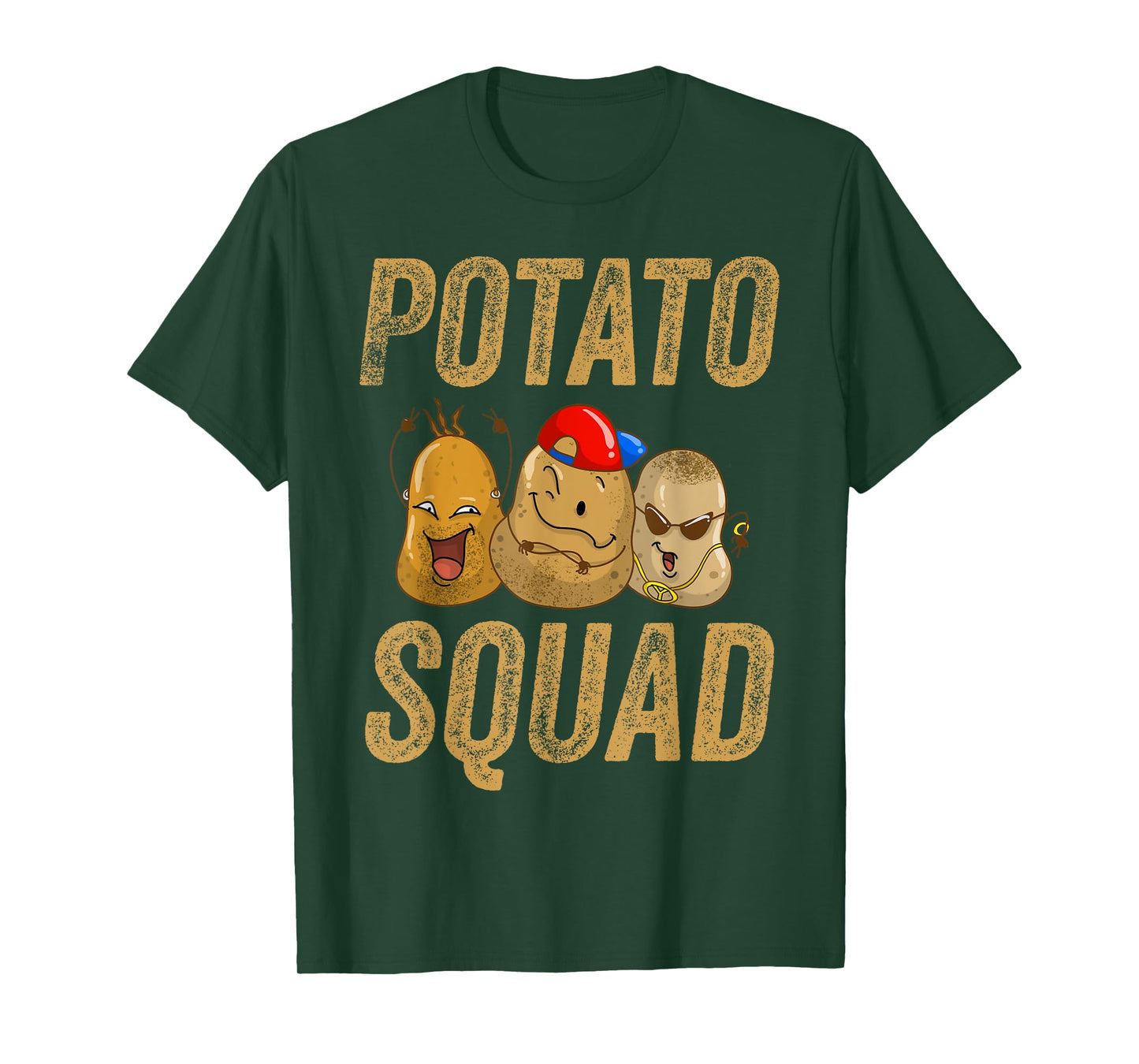Funny Potato Costume For Men Women Kids Adult Potato Novelty T-Shirt