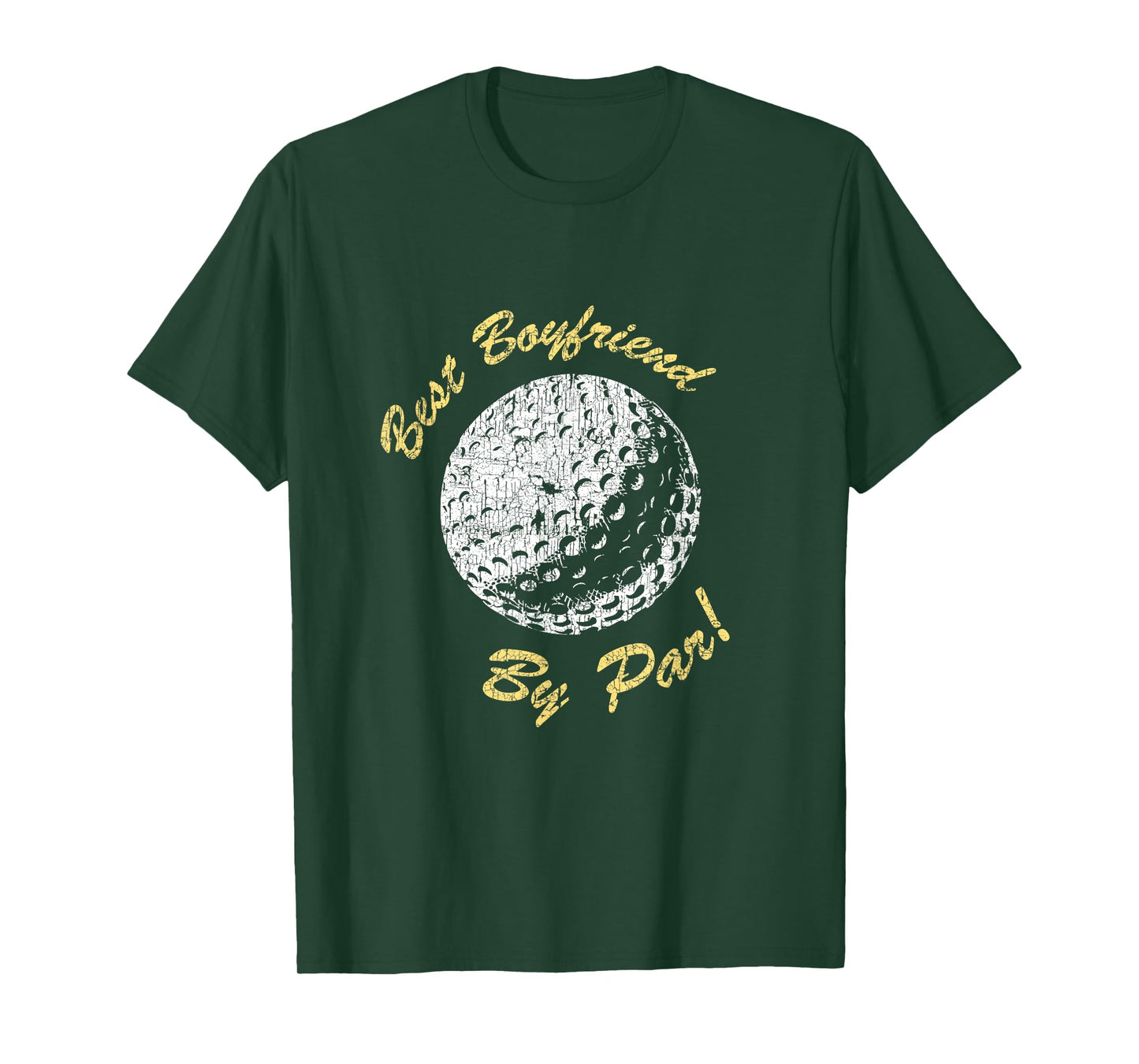 Best Boyfriend By Par Funny Golf Lover Gifts Golfer Pun T-Shirt
