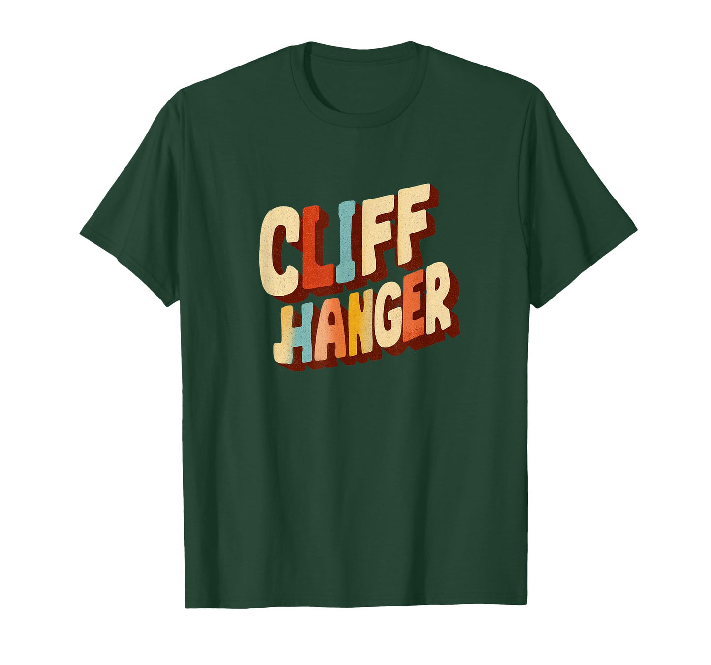 Funny Cliff Hanger Speech Costume T-Shirt