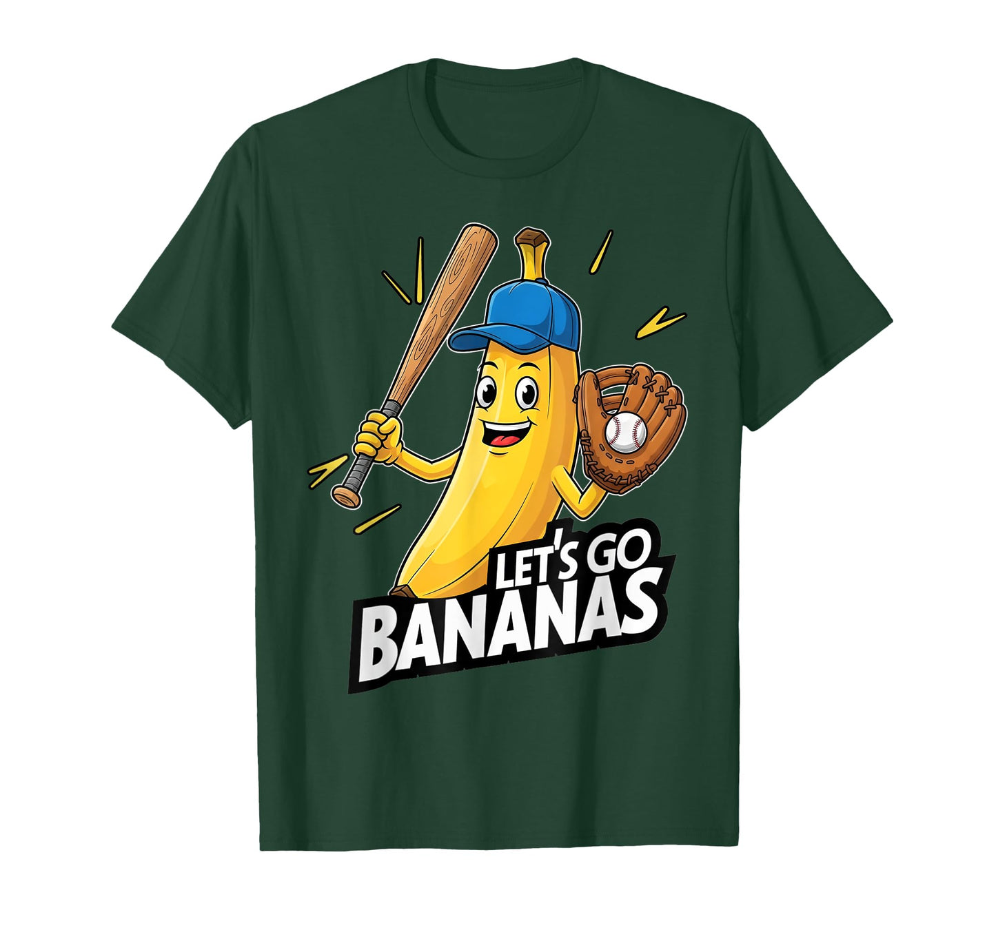 Funny Boys Banana T-Shirts Gifts Merch Shirt Lets Go Bananas T-Shirt