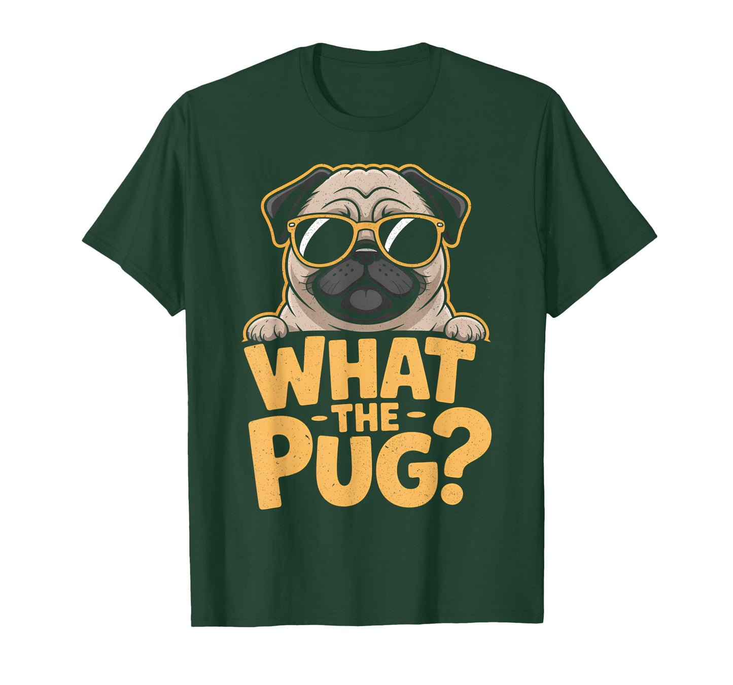 What The Pug for Kids Boys Funny Dog Lover Pun T-Shirt