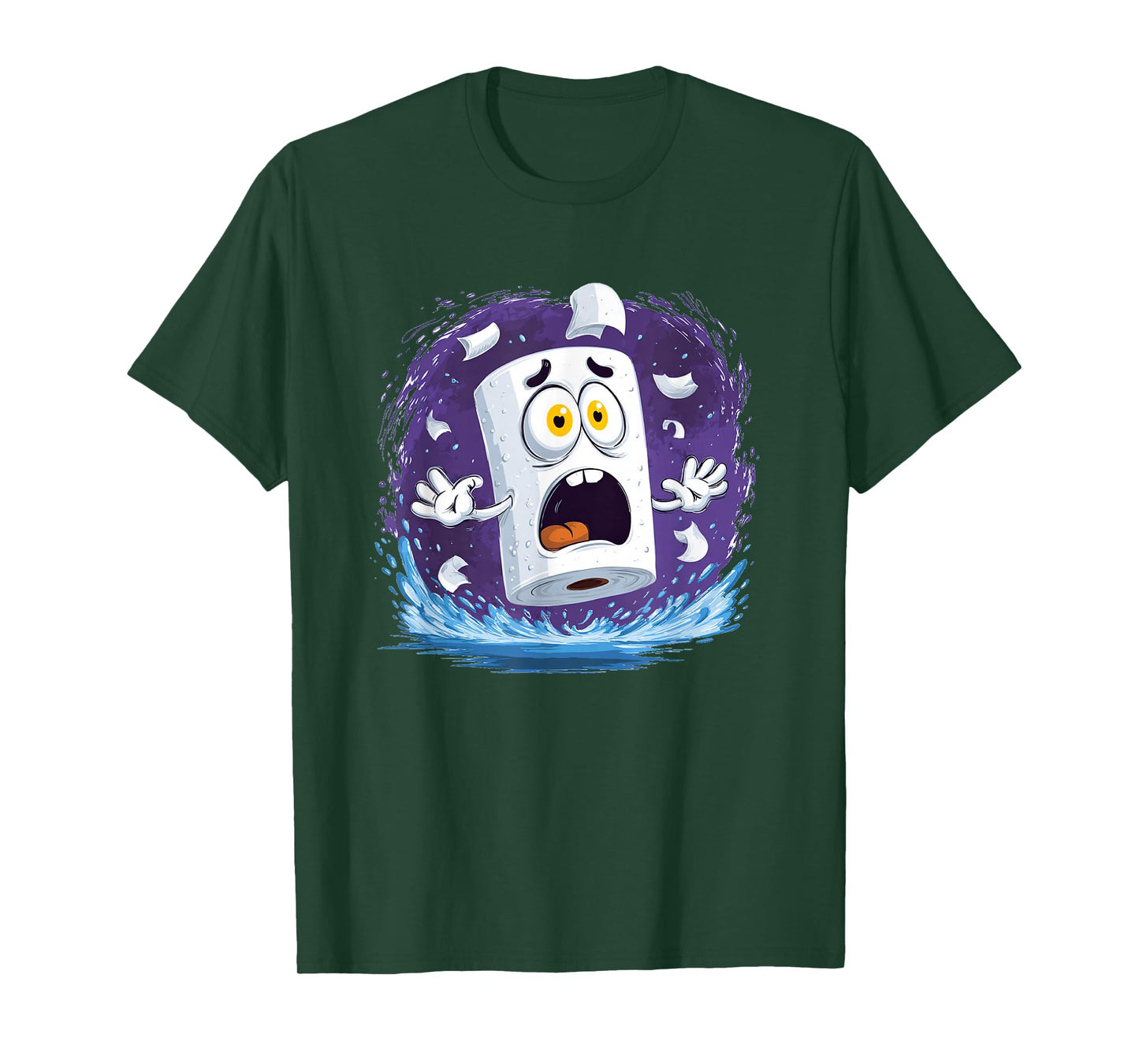Awesome Toilet Paper Costume for a Funny Restroom Look T-Shirt