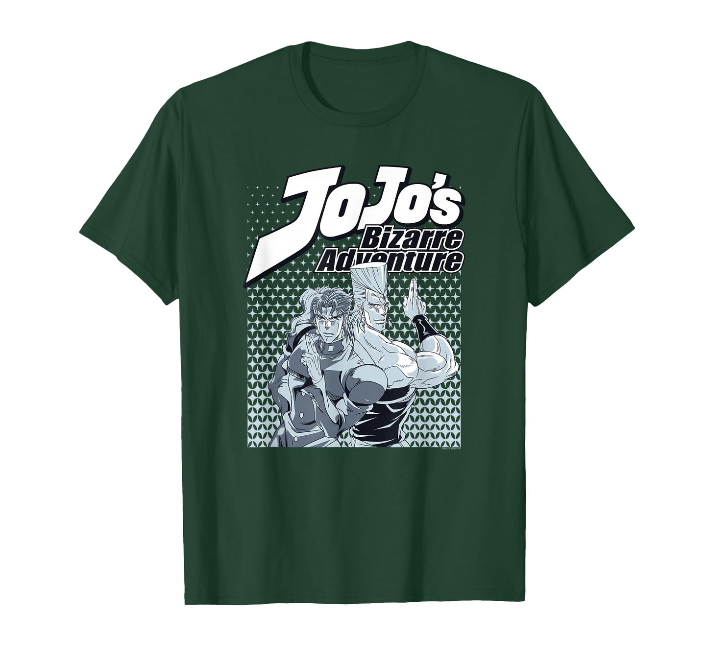 JoJo's Bizarre Adventure Part 3 Kakyoin & Polnareff Anime T-Shirt