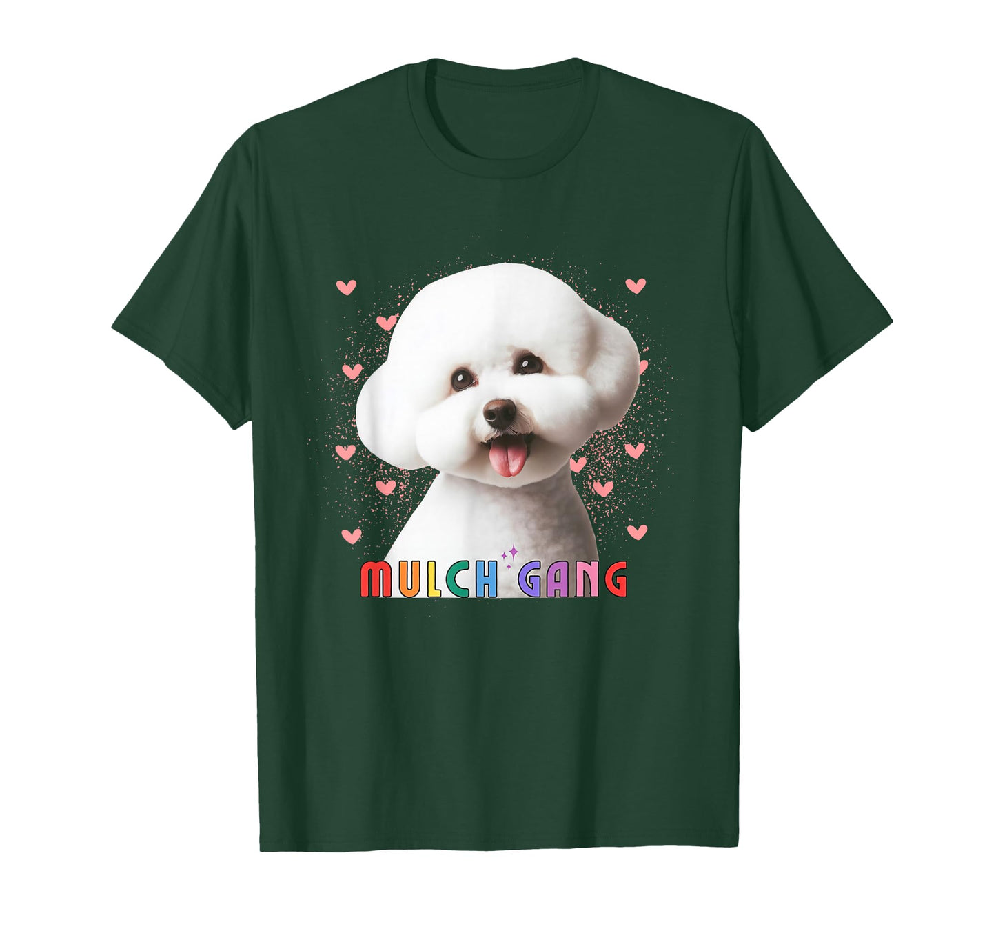 Mulch Gang 4 Life MulchMaxxing Puppy Dog Meme Mulchposting T-Shirt