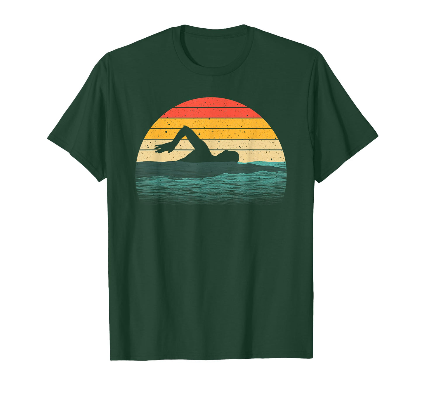 Funny Swimming Art For Men Women Swim Coach Rescue Swimmer T-Shirt