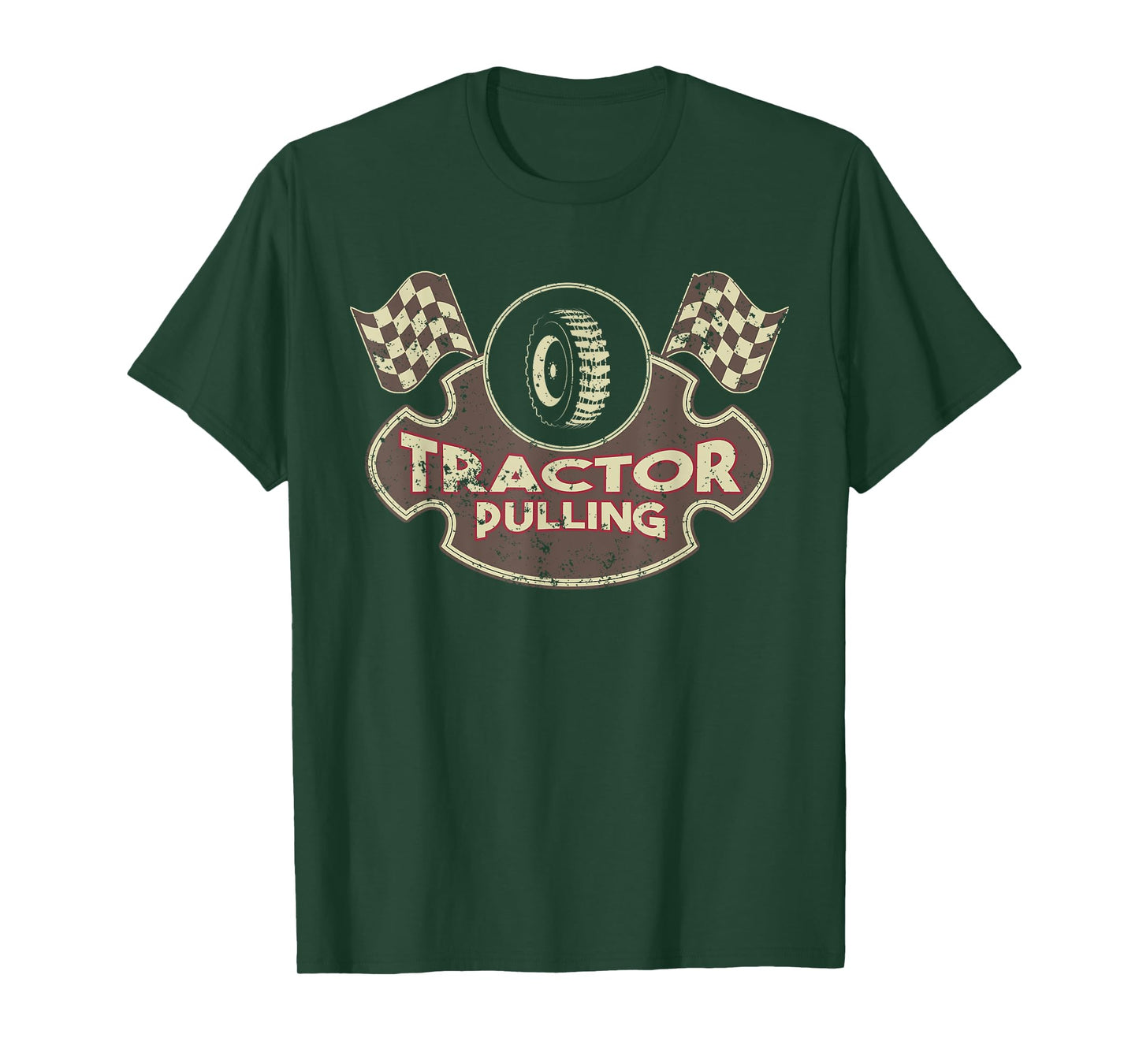 RC Tractor Pulling Toy Tractor Pulling Tires T Shirt