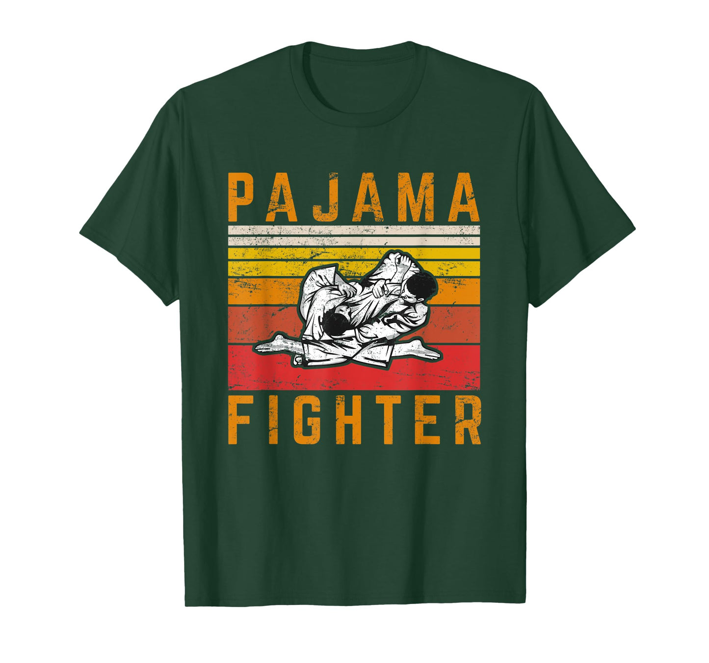 Pajama Fighter Brazilian Jiu Jitsu BJJ JiuJitsu Jiu-Jitsu T-Shirt