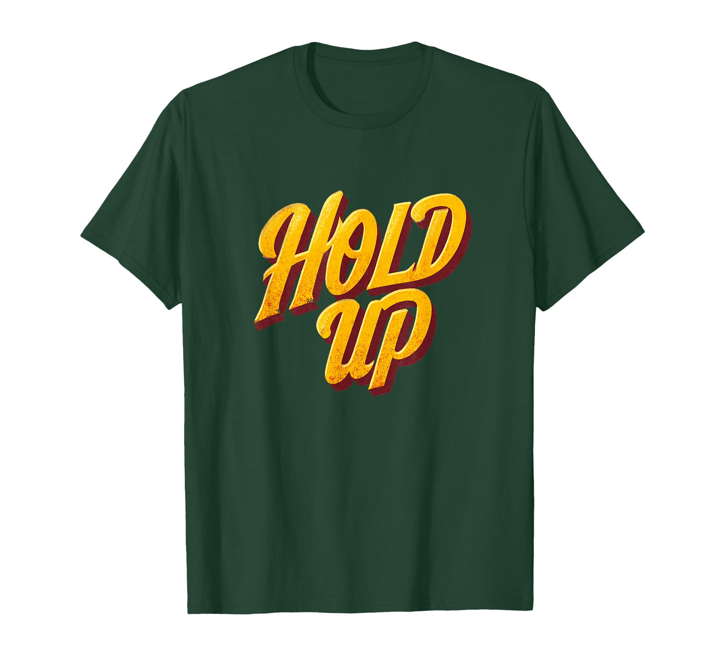 Yellow Hold Up Sign Costume for Speech Lovers T-Shirt