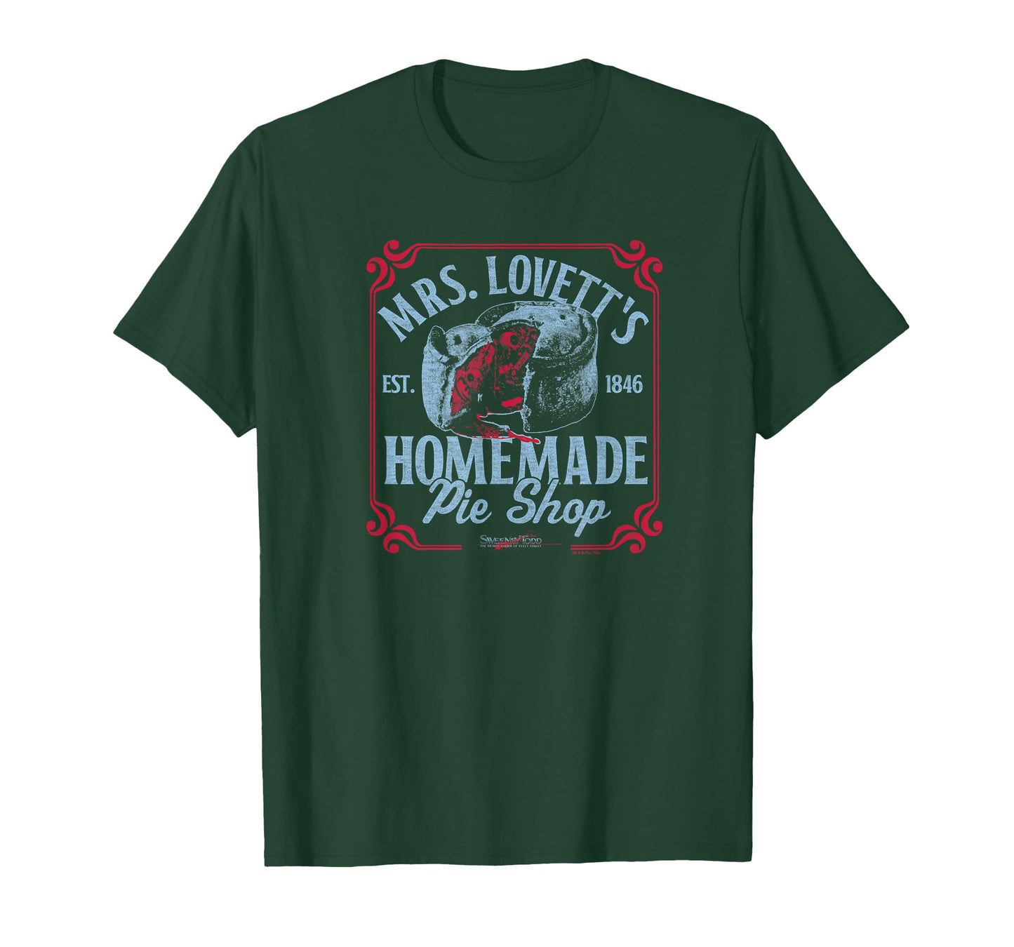 Sweeney Todd - Mrs. Lovetts Pie Shop T-Shirt